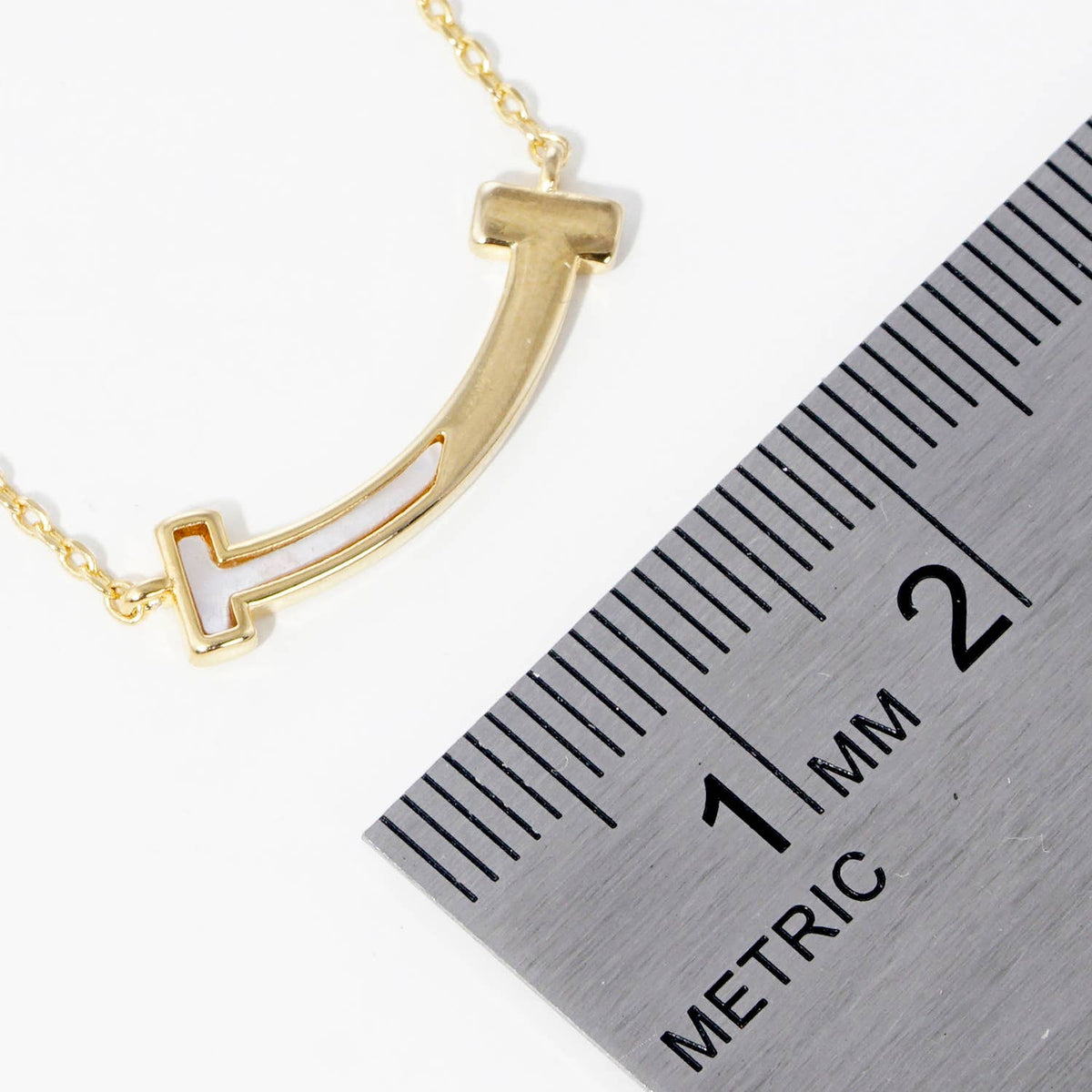 Gold Plated U-Shaped Necklace