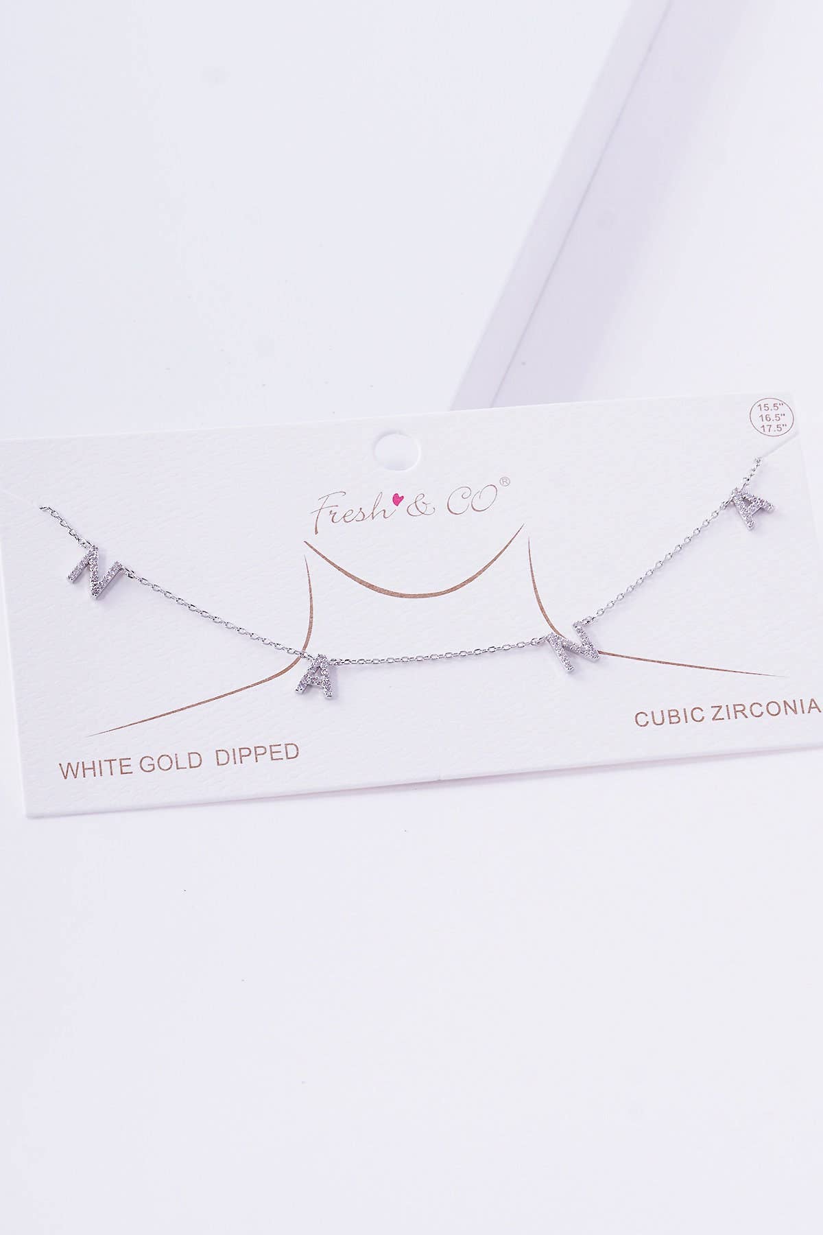 Gold Cubic Spaced Nana Necklace