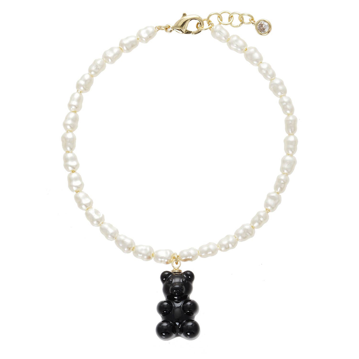 Multicolor Beaded Gummy Bear Bracelet