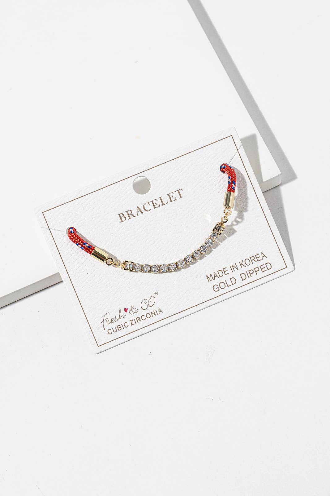 Tennis & Cord Hybrid Bracelet
