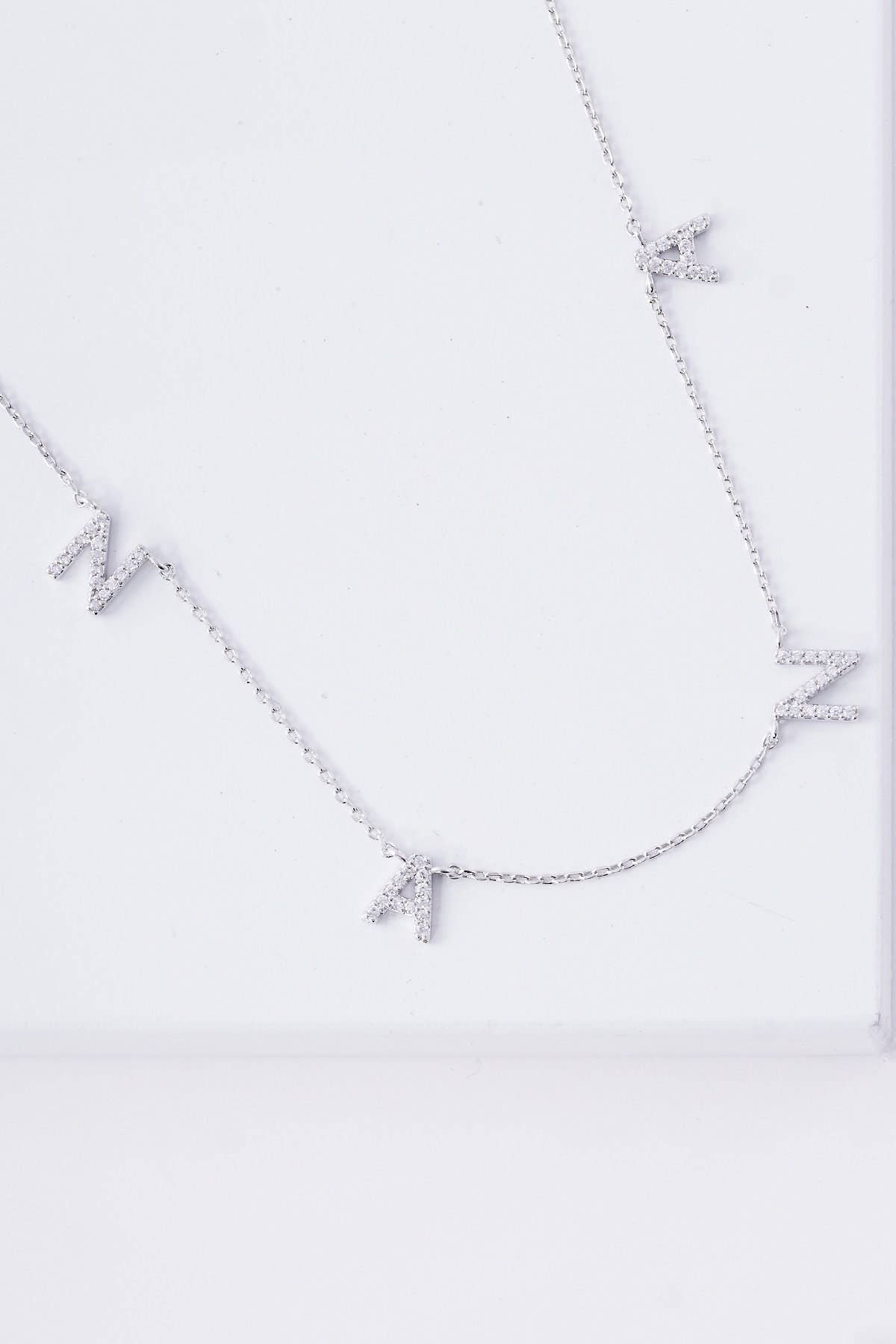Gold Cubic Spaced Nana Necklace