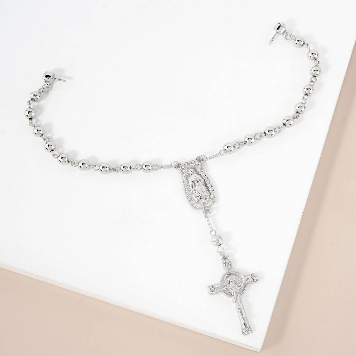 Rosary Cap & Shirt Pin Accessory