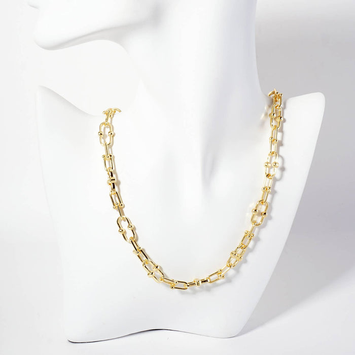 Polished 18-11mm HardWear Chain Necklace