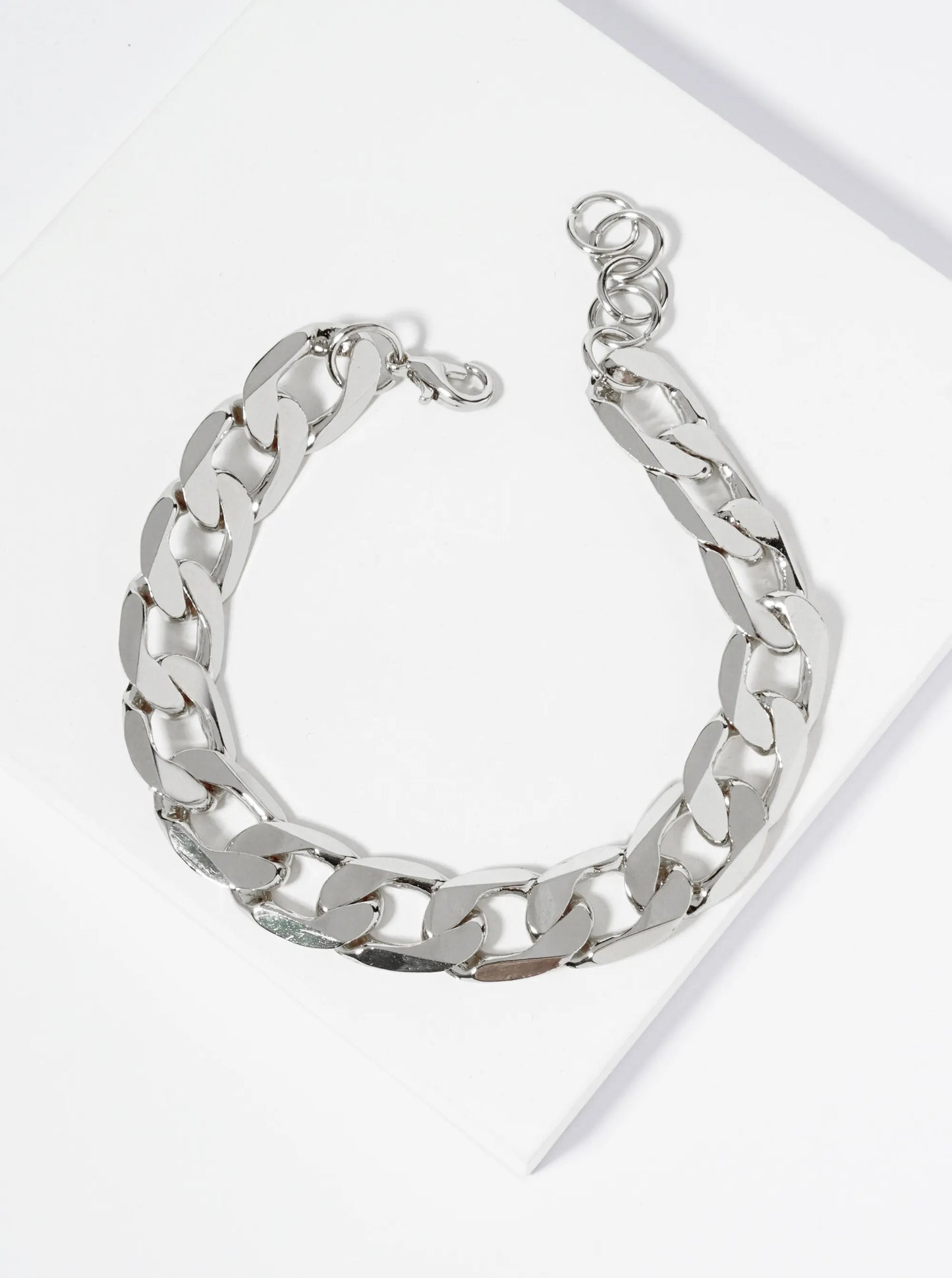 18K Gold Dipped 15mm Cuban Chain Bracelet