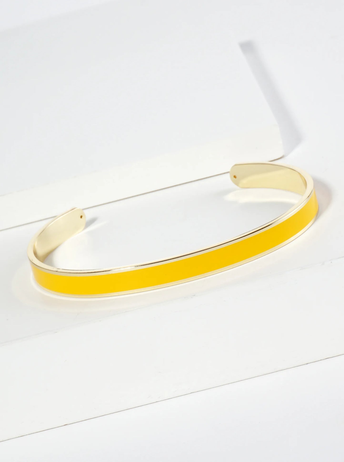18K Gold Dipped Enamel Color Game Day Cuff Bracelet