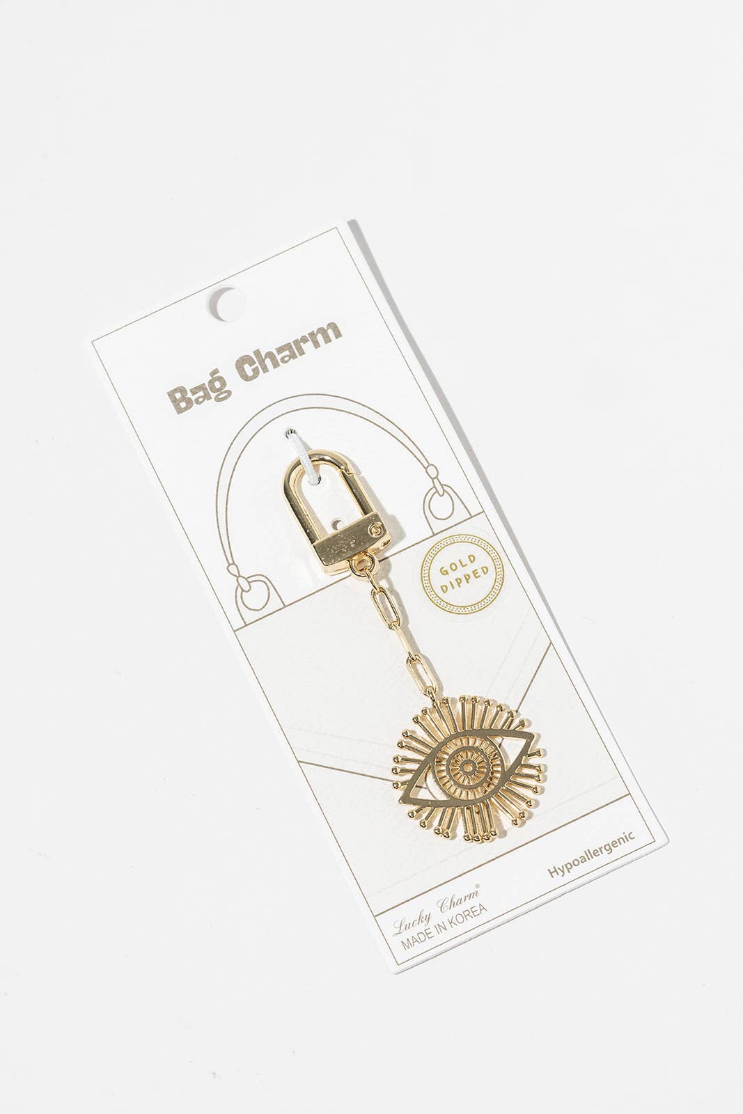 Radiant Evil Eye Bag Charm