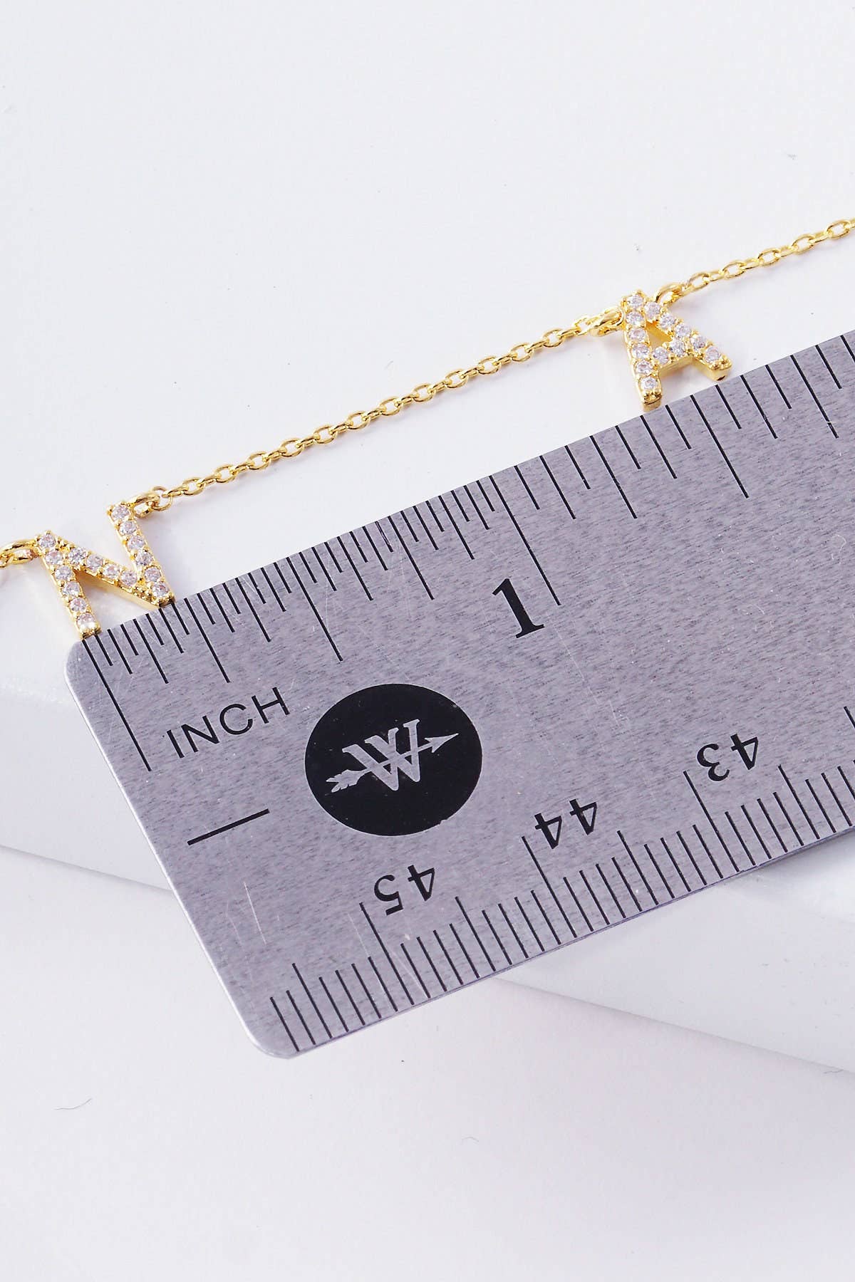 Gold Cubic Spaced Nana Necklace