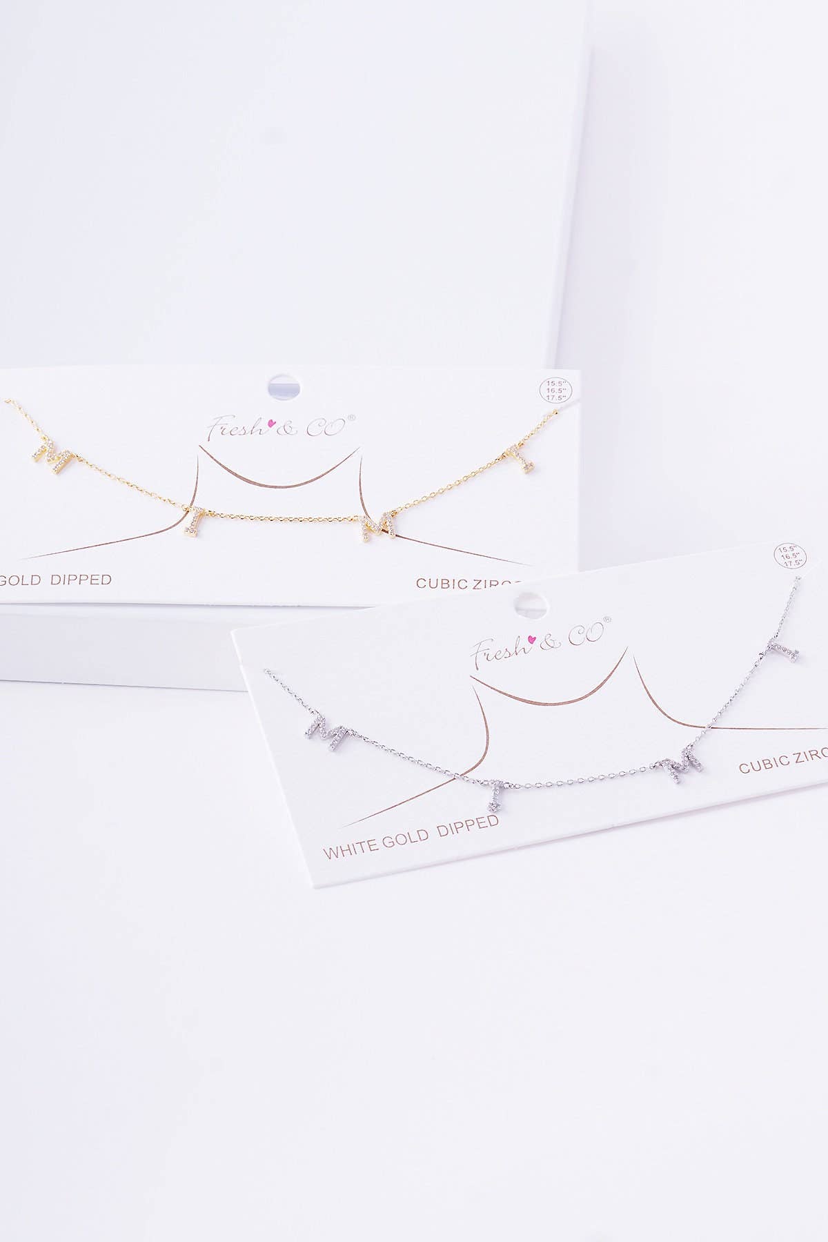 Gold Mimi Spaced Letter Necklace