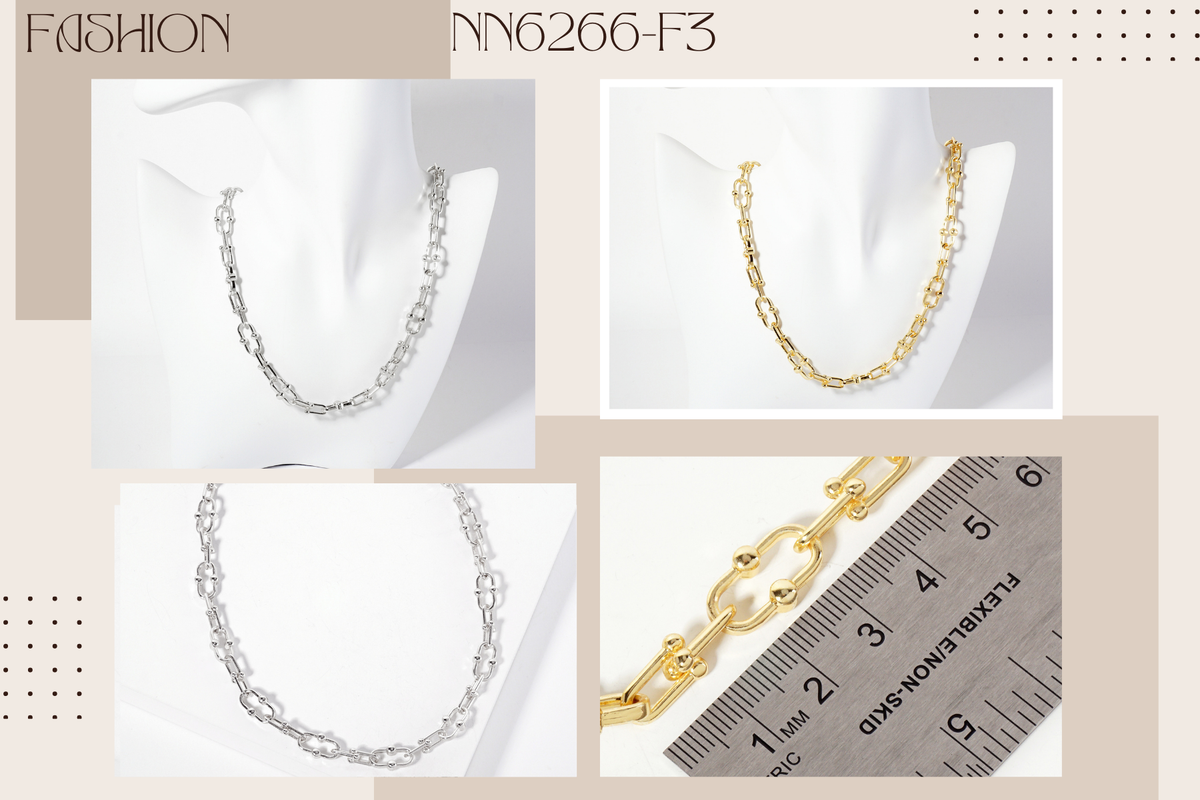 Polished 18-11mm HardWear Chain Necklace