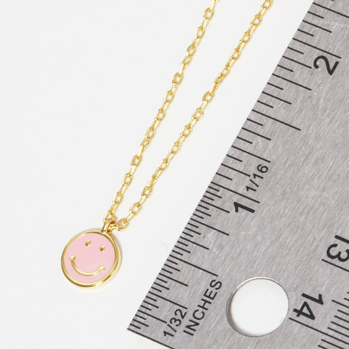 Gold Plated Smiley Face Chain Bracelet