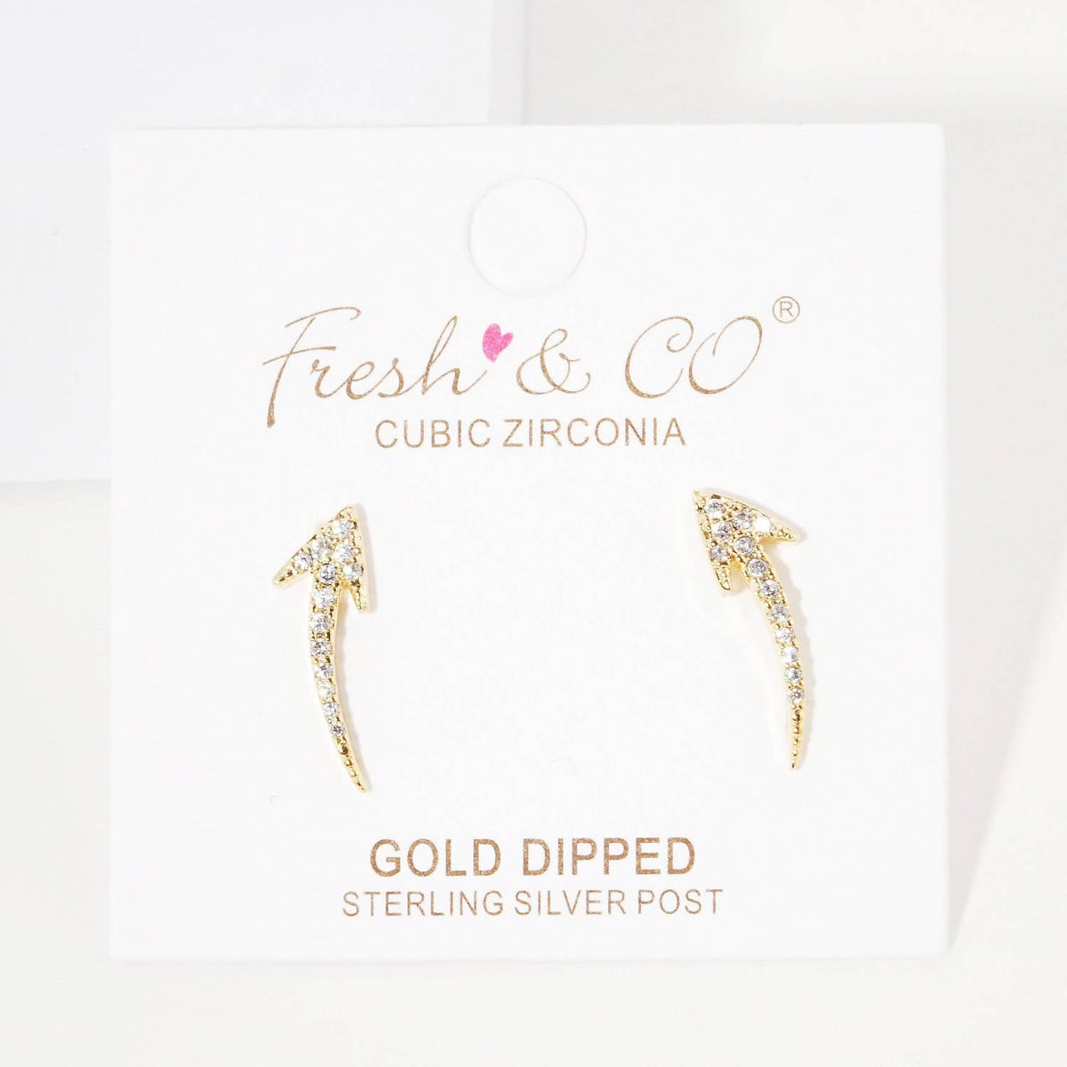 Gold Arrow Point Archer Necklace