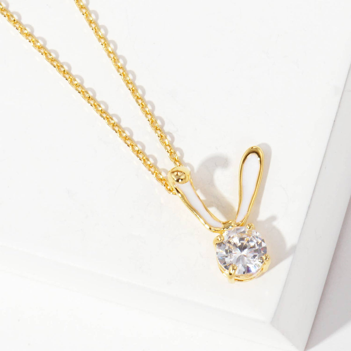 Gold Plated Simple Round Necklace