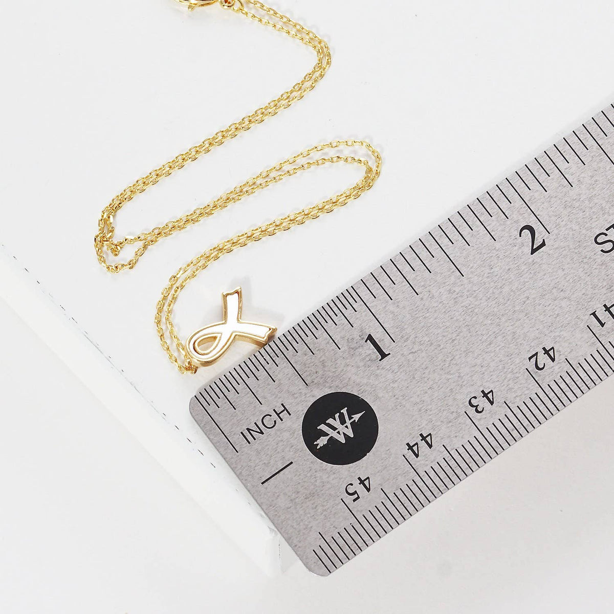 White Shelled Breast Cancer Awareness Necklace