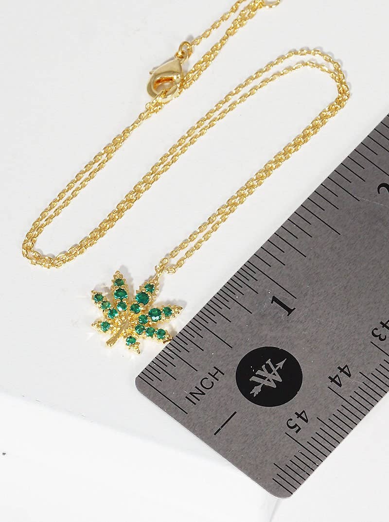 Gold Plated Tree Pendant Necklace