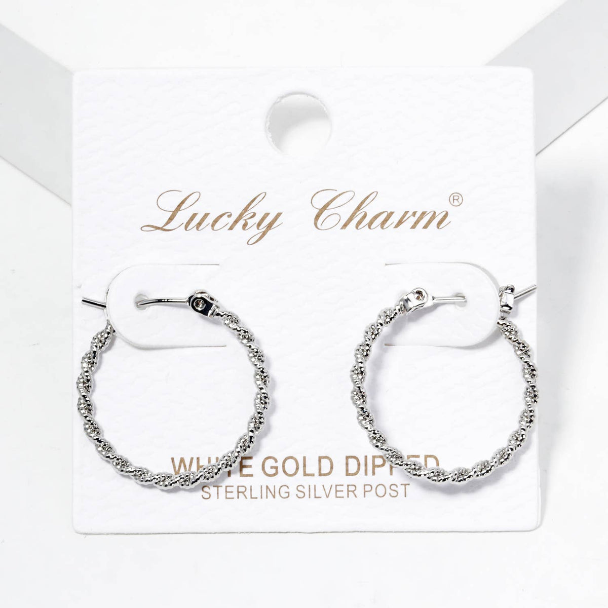 Twisted Twist Hoop Earrings