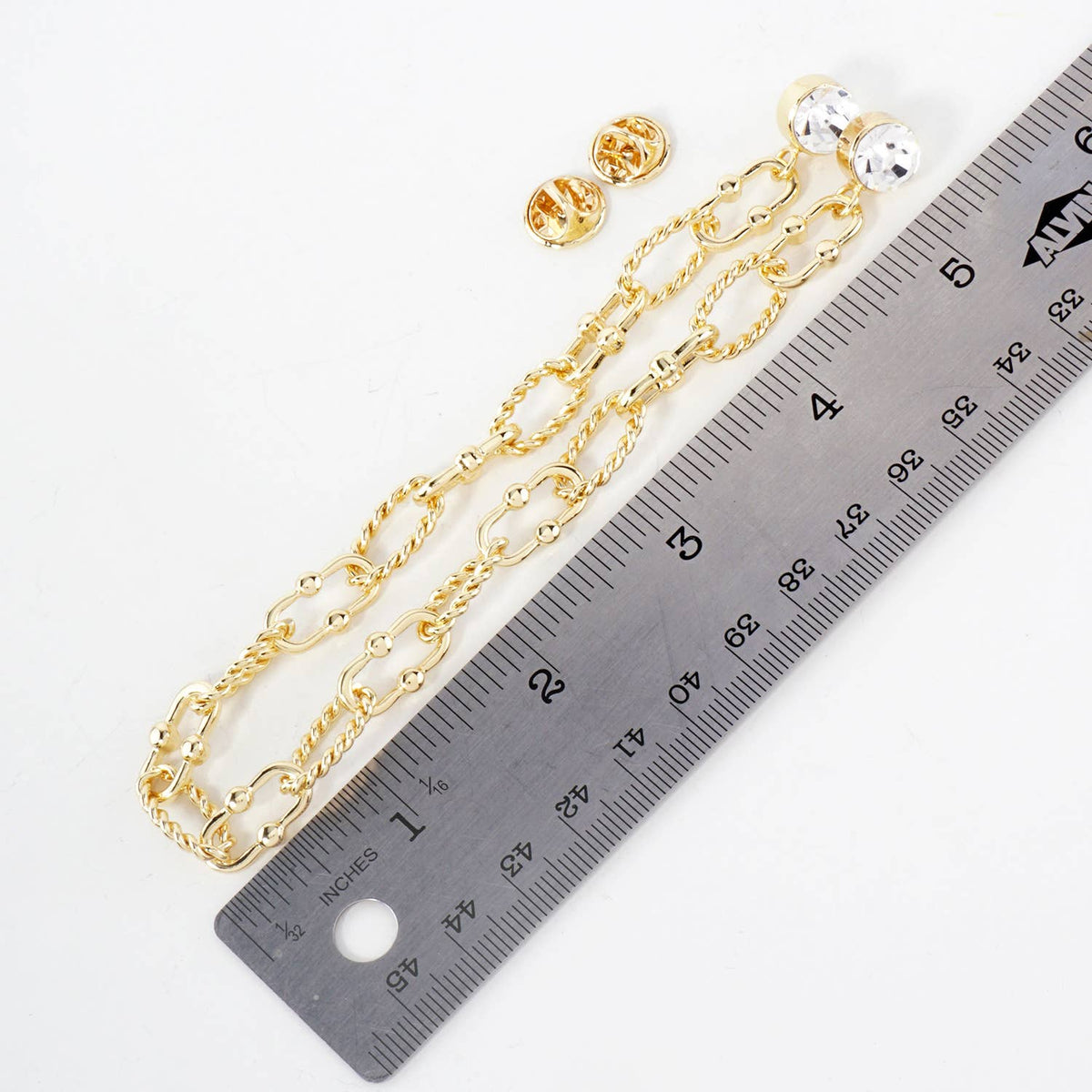 Versatile "Cap & Pin" Layered Chain Accessory