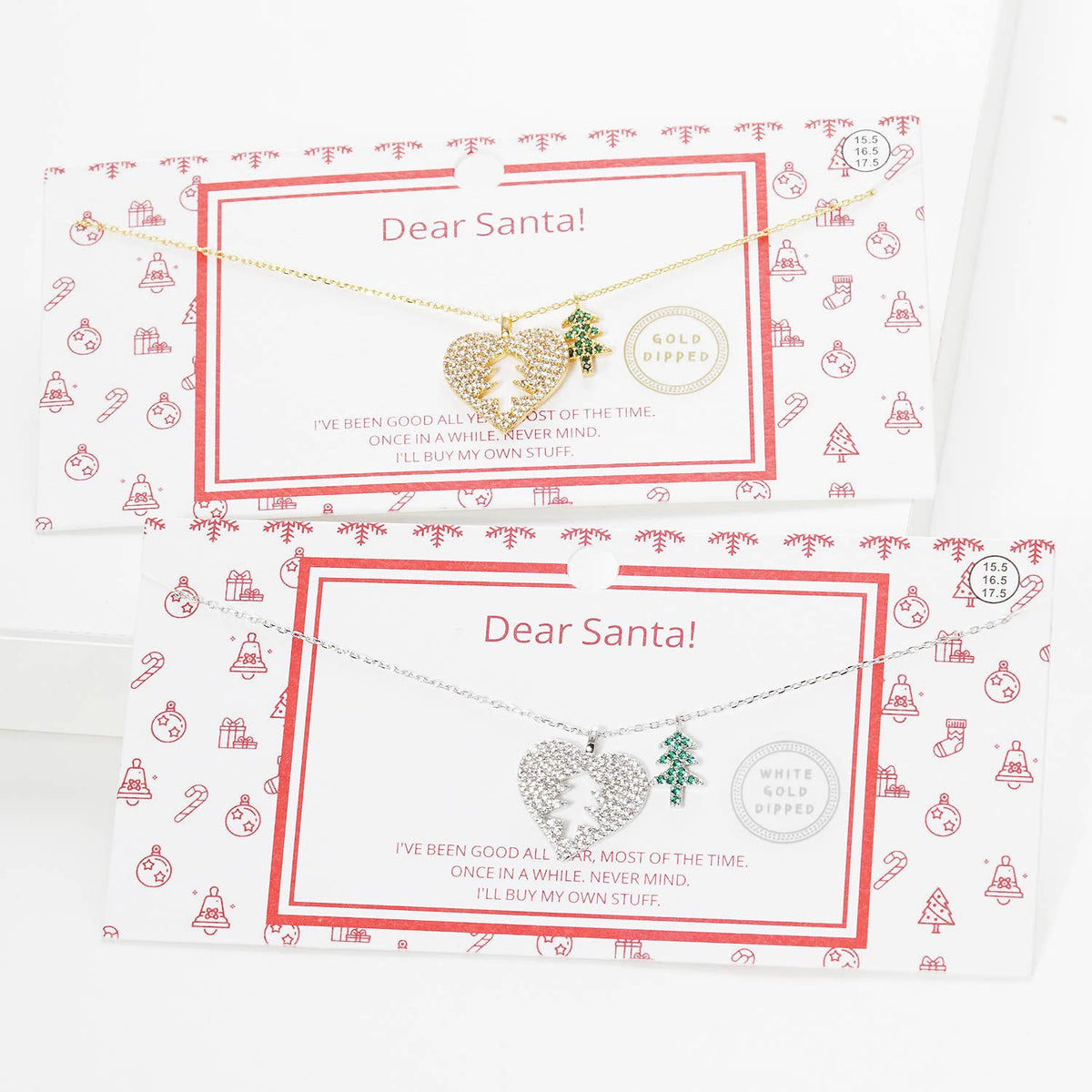 Dainty Christmas Tree Necklace