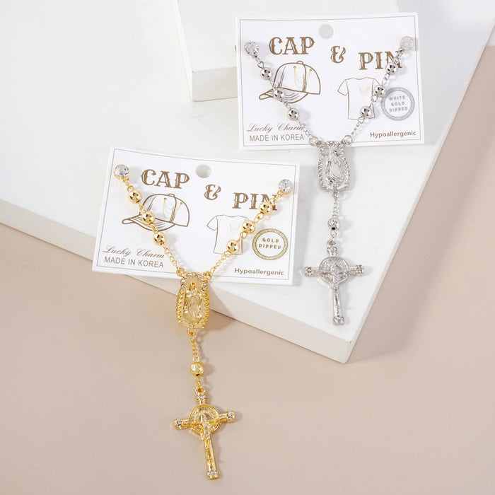 Rosary Cap & Pin Accessory