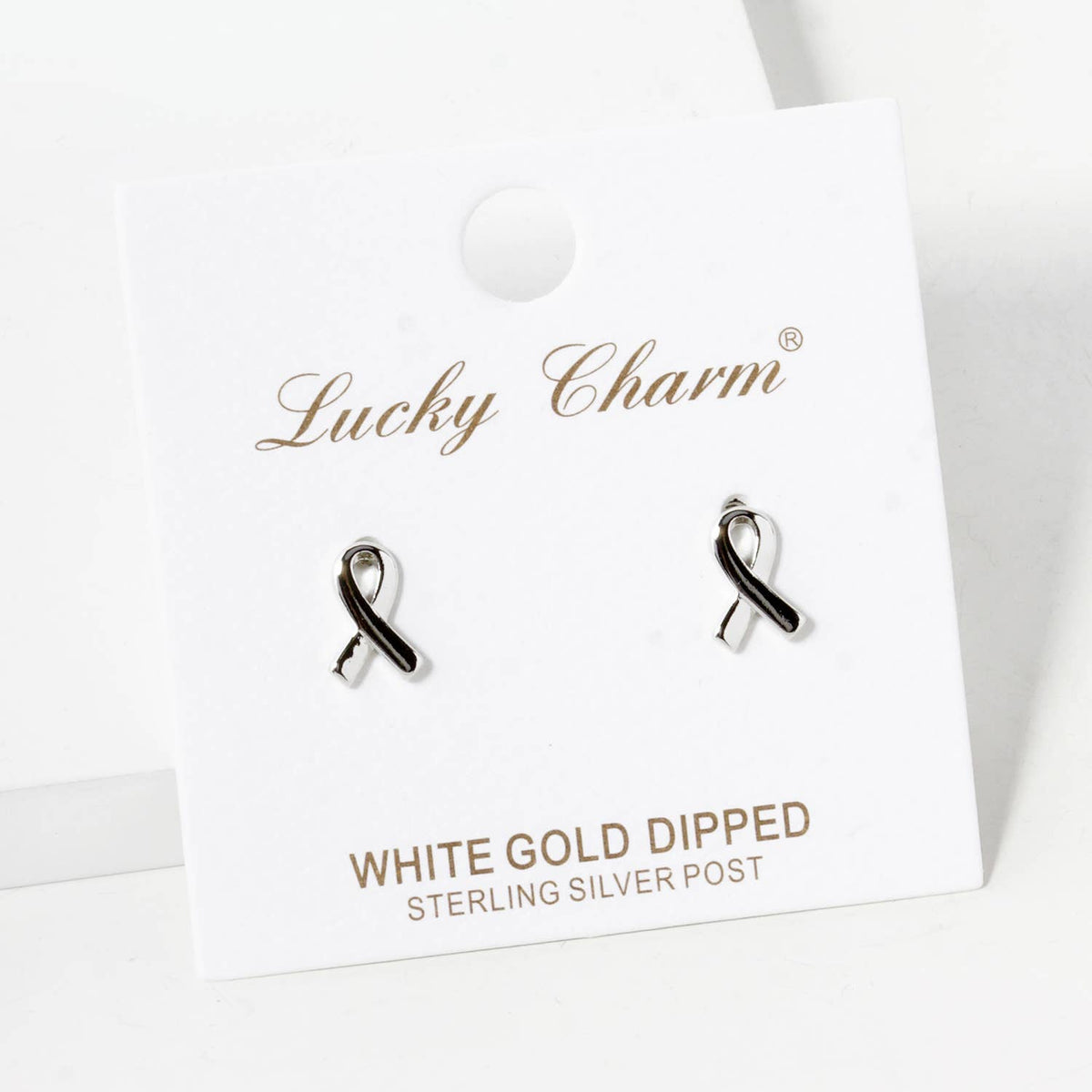 Awareness Ribbon Stud Earrings