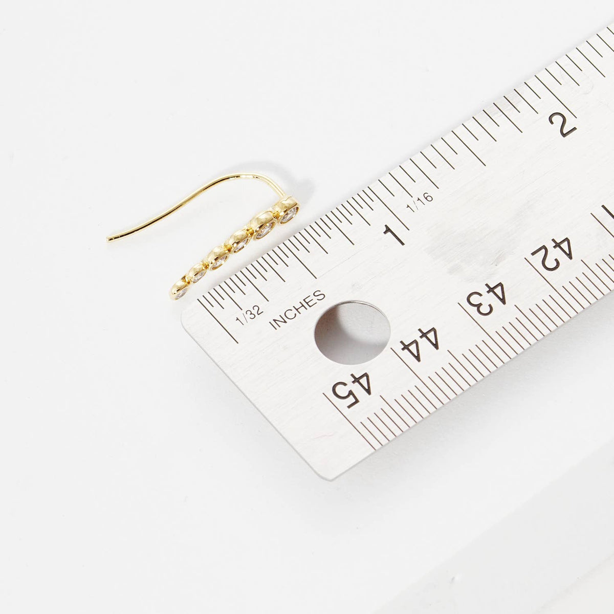 Cubic Zirconia Ear Crawlers