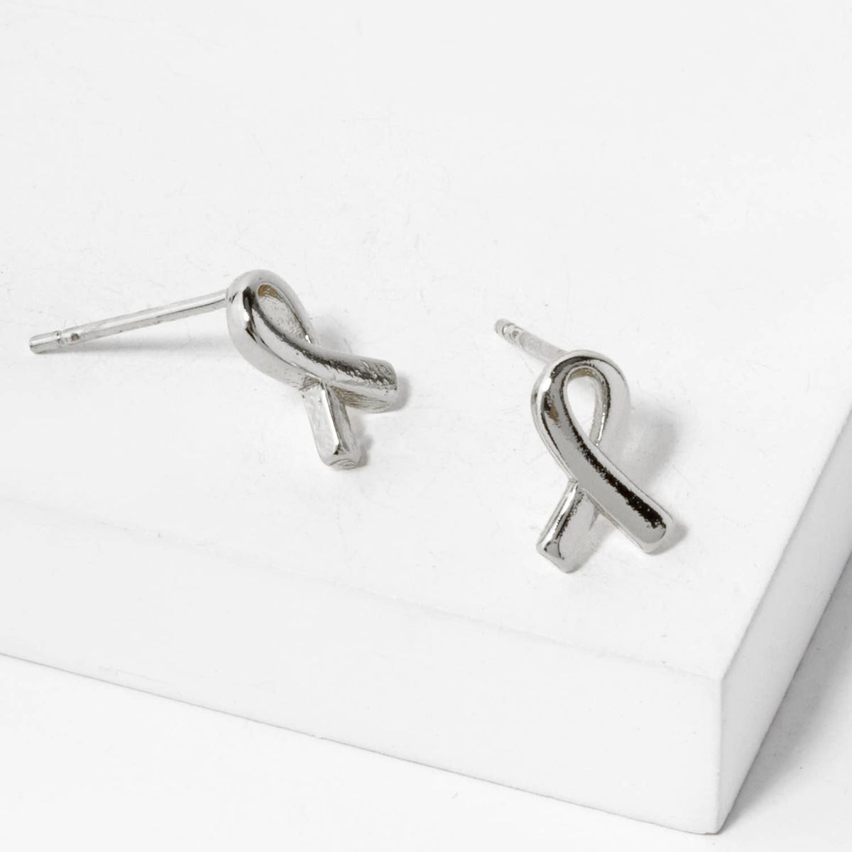 Awareness Ribbon Stud Earrings