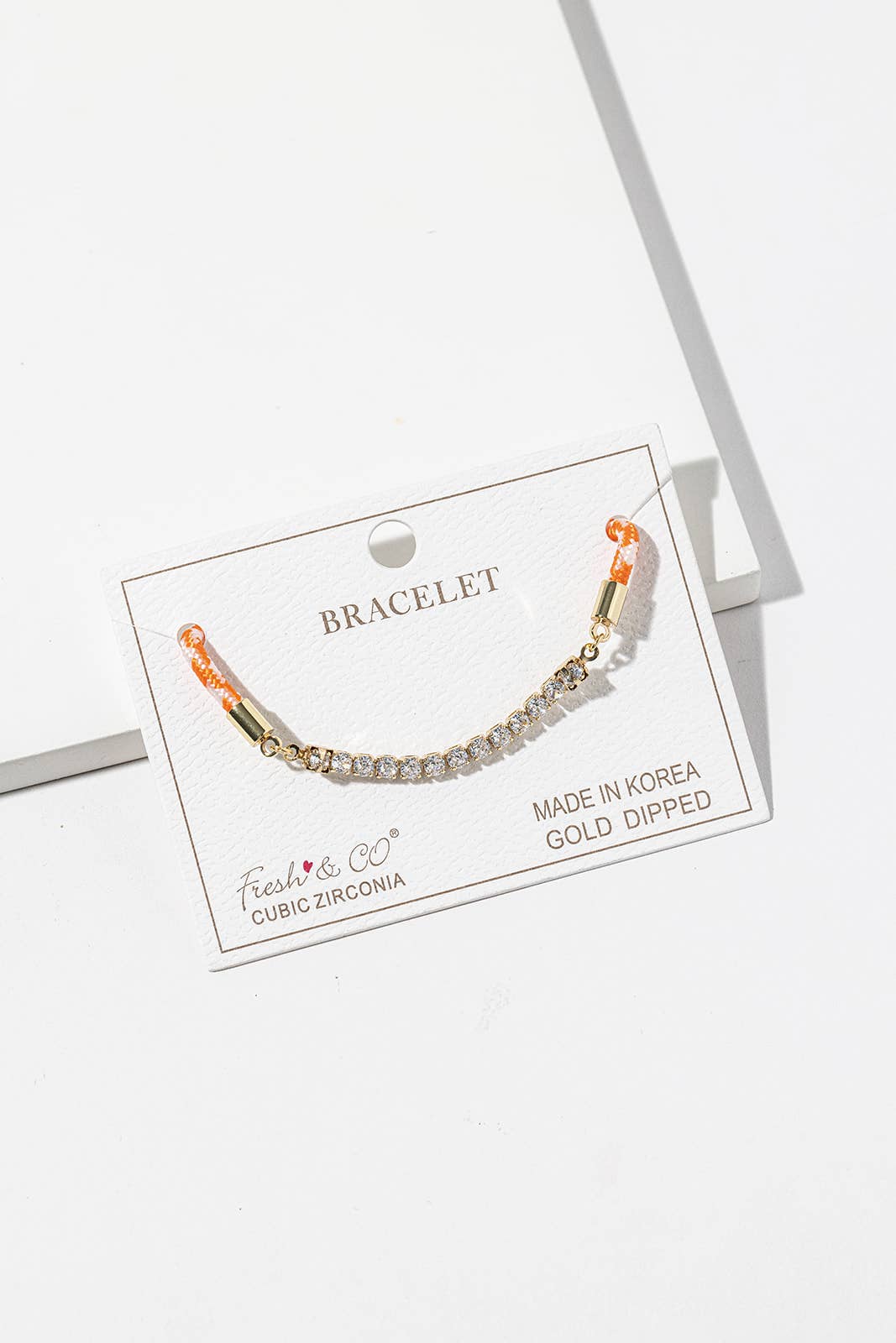 Tennis & Cord Hybrid Bracelet