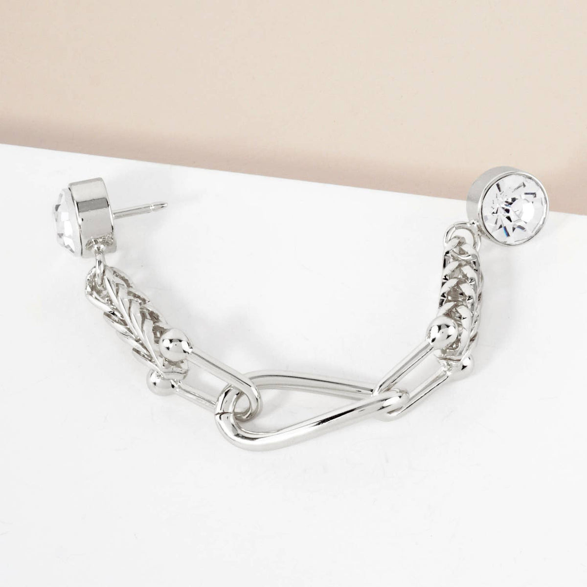 Crystal Chain Cap & Pin Accessory