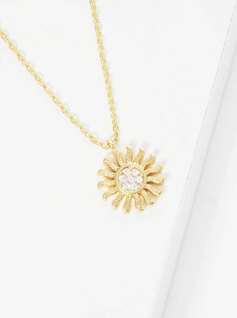 Gold Forever Radiant Sunburst Necklace