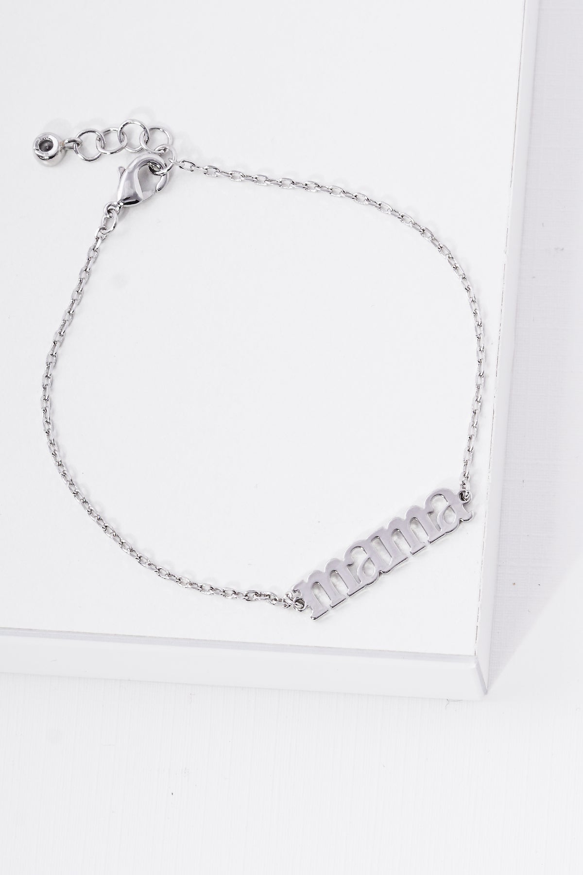 Pave Bar Charm Bracelet — PB2004