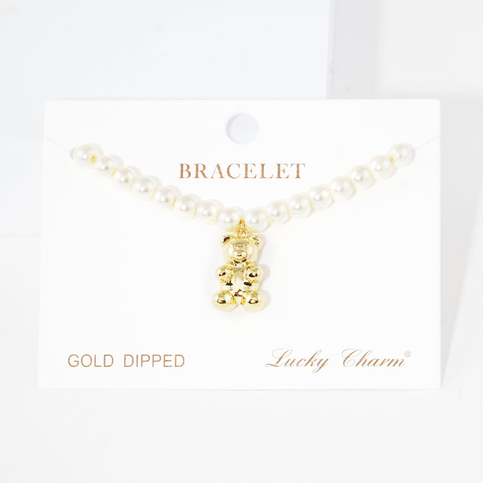 Dragon Charm Beaded Bracelet — PB2306