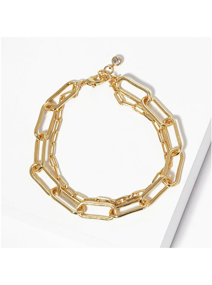 Chunky Paperclip Chain Bracelet — PB2503