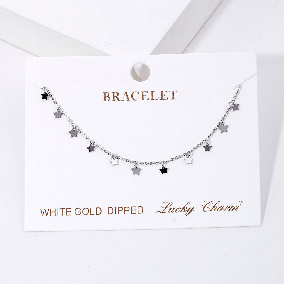 Star Drop Charm Bracelet — PB2829