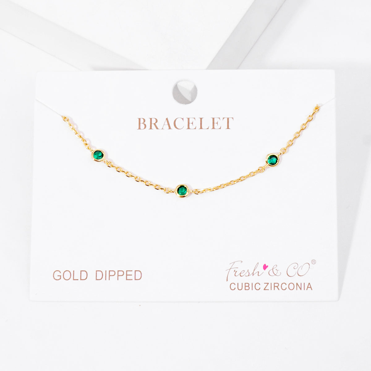 Colored Stone and Pearl Station Bracelet — PB2980