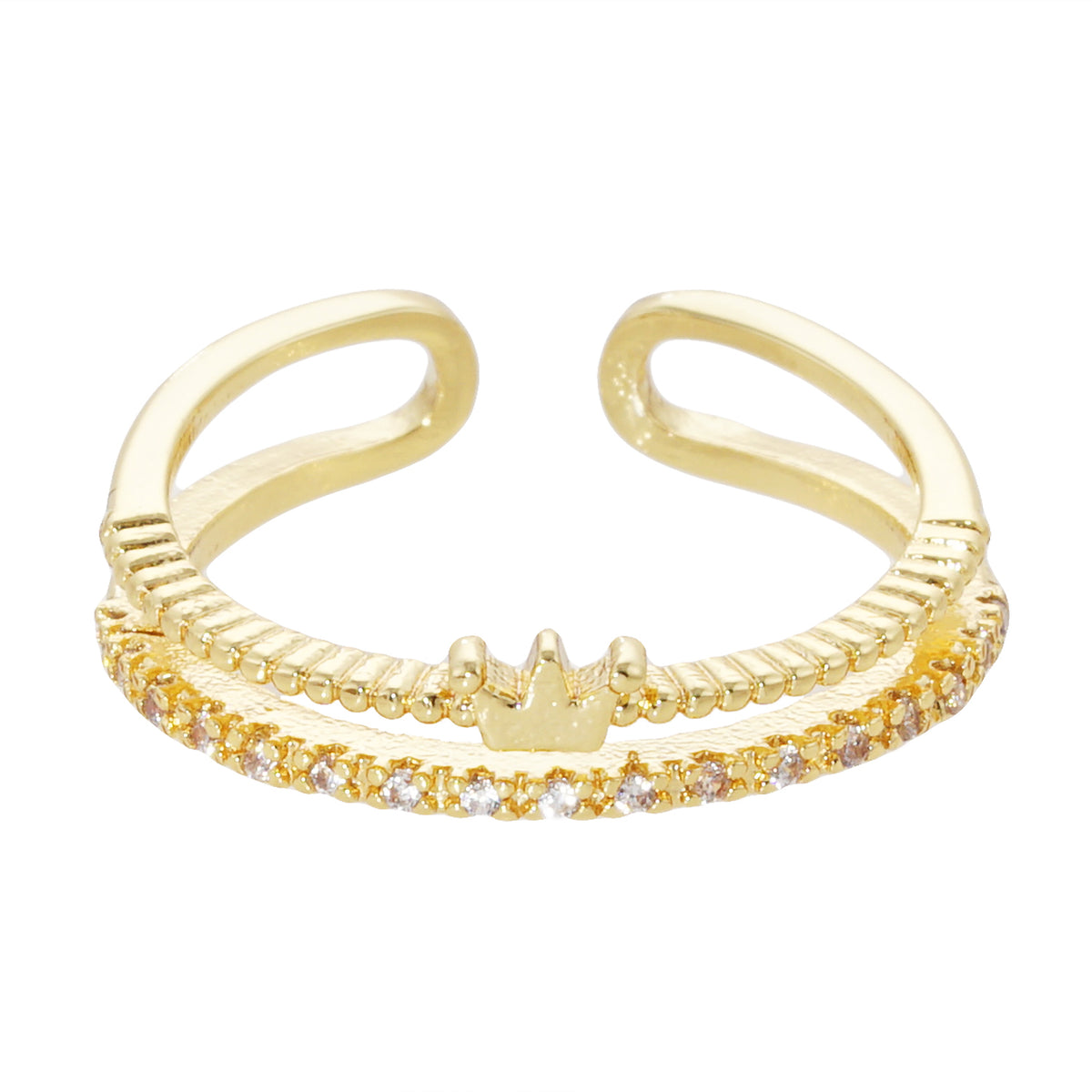 PR5387 Free Size Ring PR5387-GCR6-1