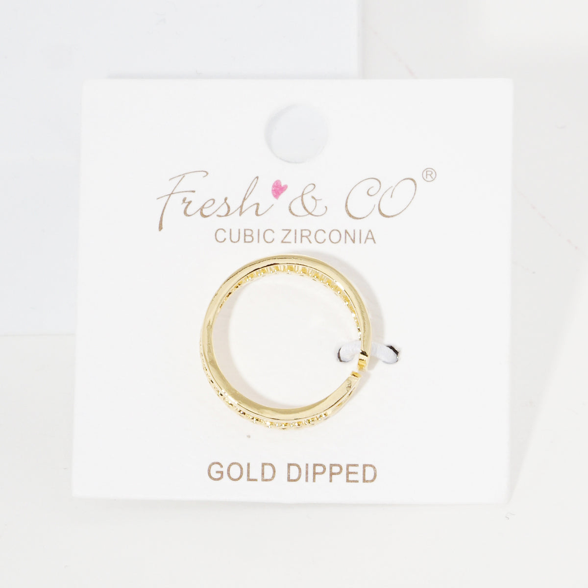PR5393 Free Size Ring PR5393GCR