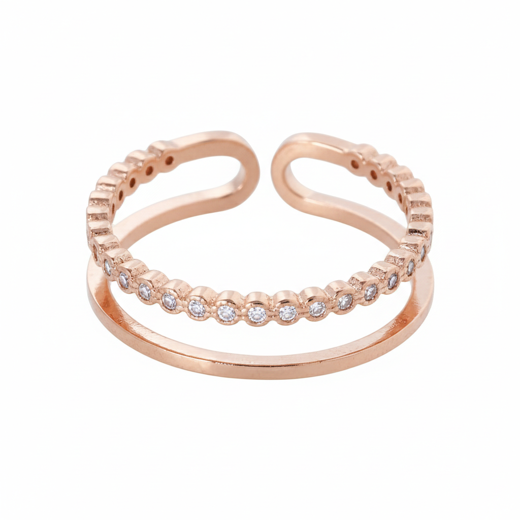 PR5393 Free Size Ring PR5393RGC