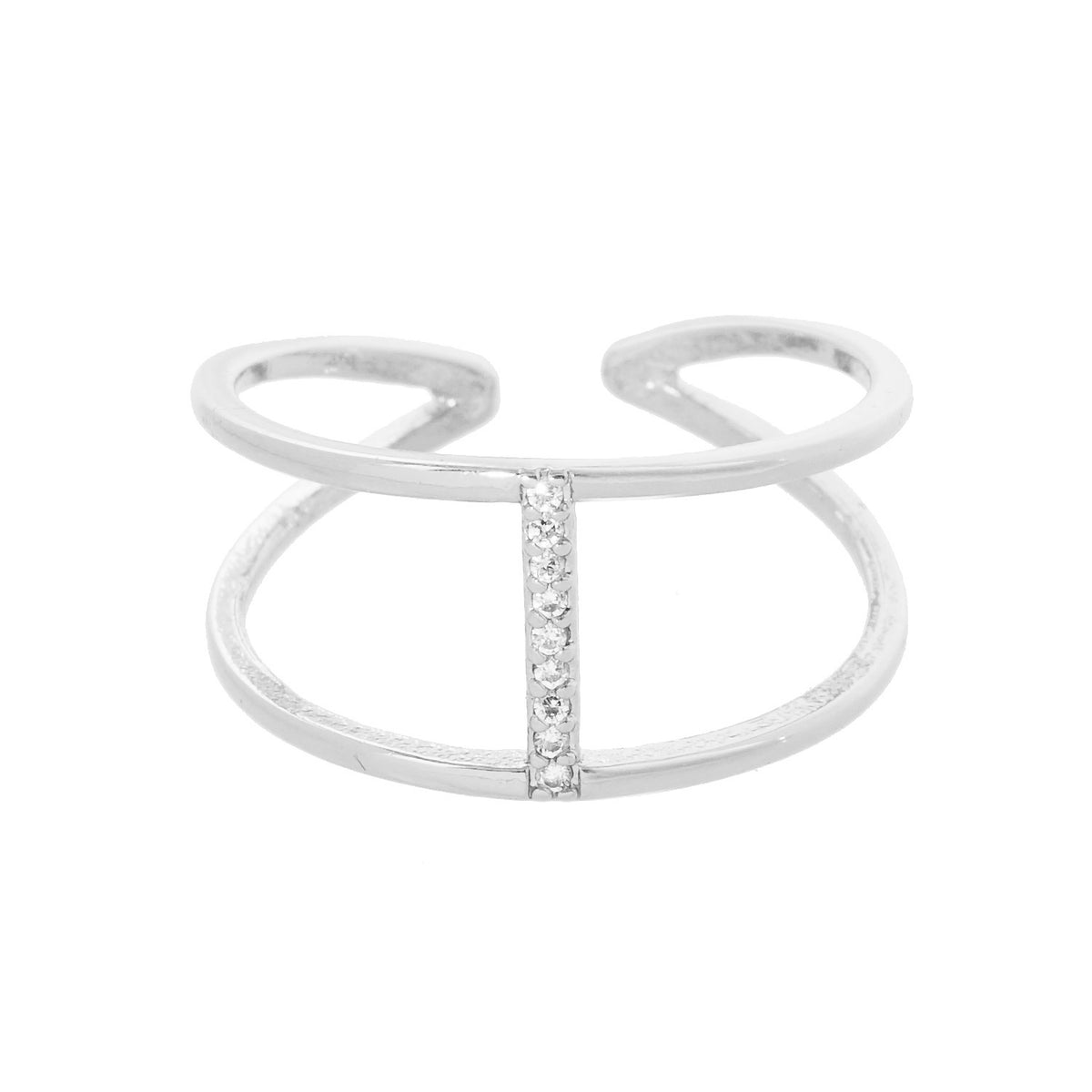 PR5408 Free Size Ring PR5408-RCR6-1
