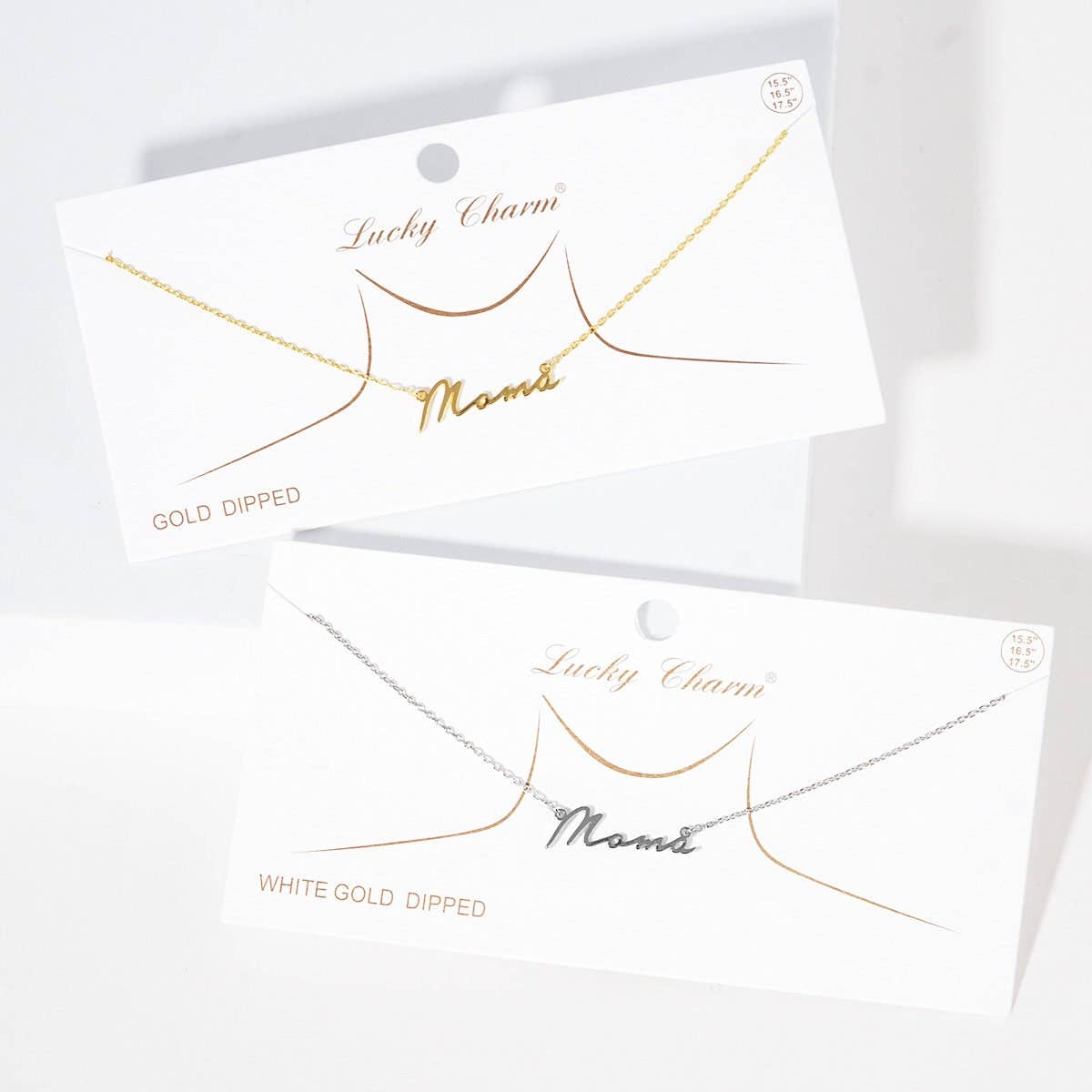 Gold Plated Mama Letter Necklace