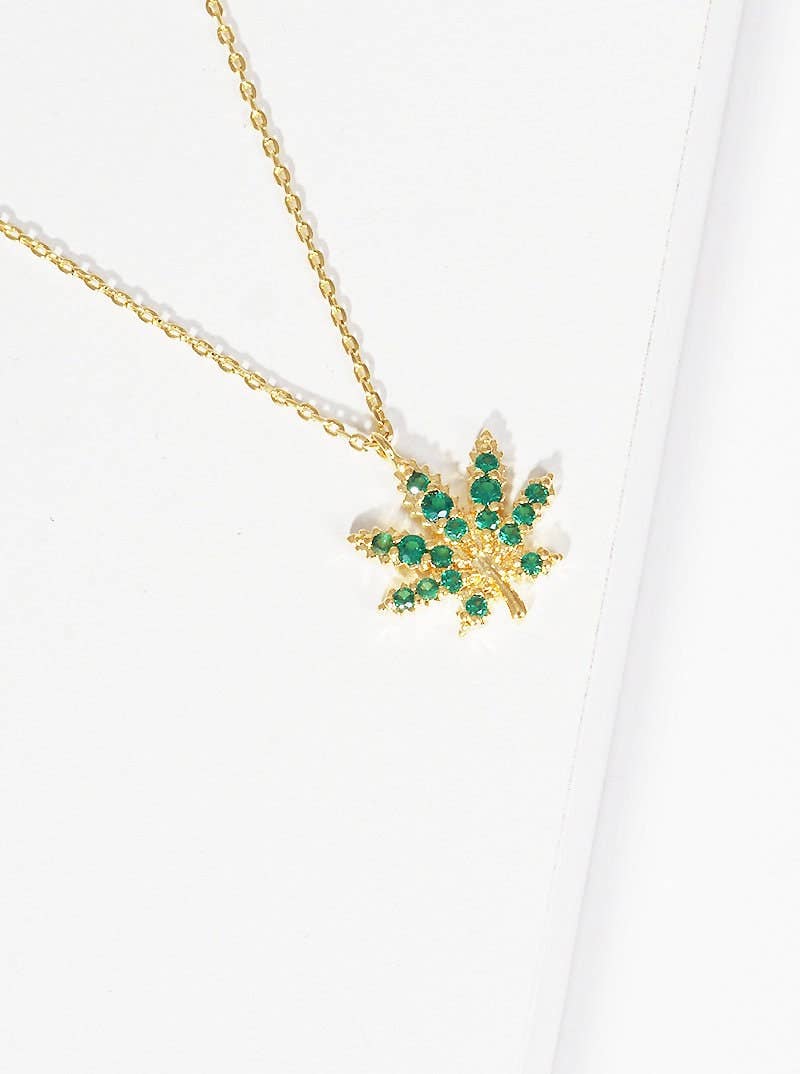 Gold Plated Tree Pendant Necklace