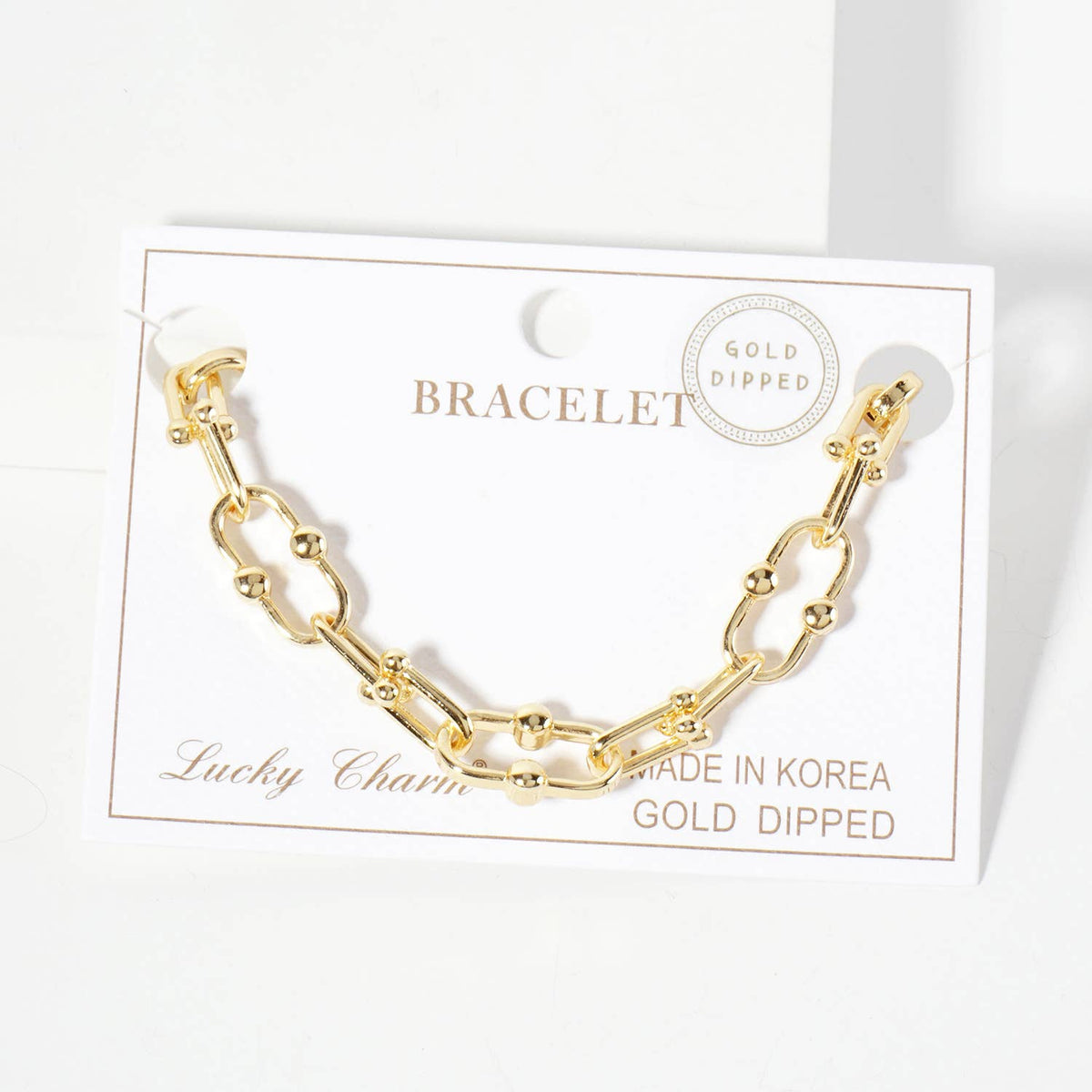 U-Link Ball Chain Bracelet