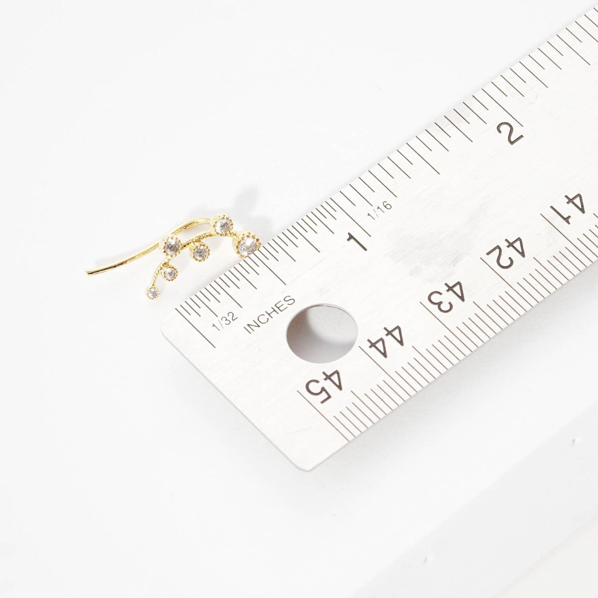 Cubic Zirconia Ear Crawlers