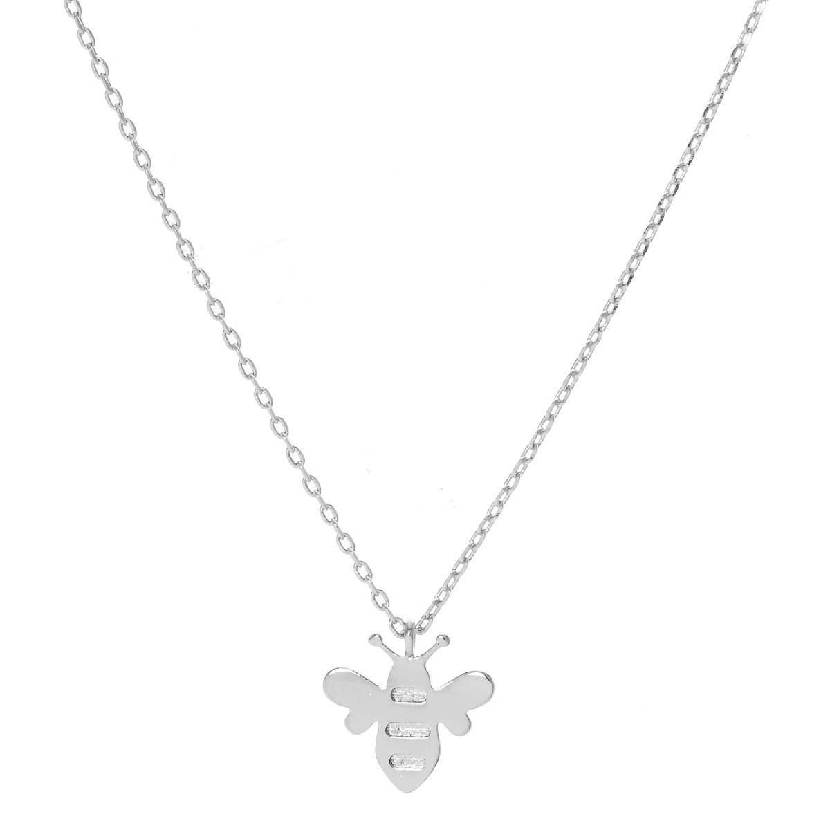 Gold Plated Honey Bee Necklace