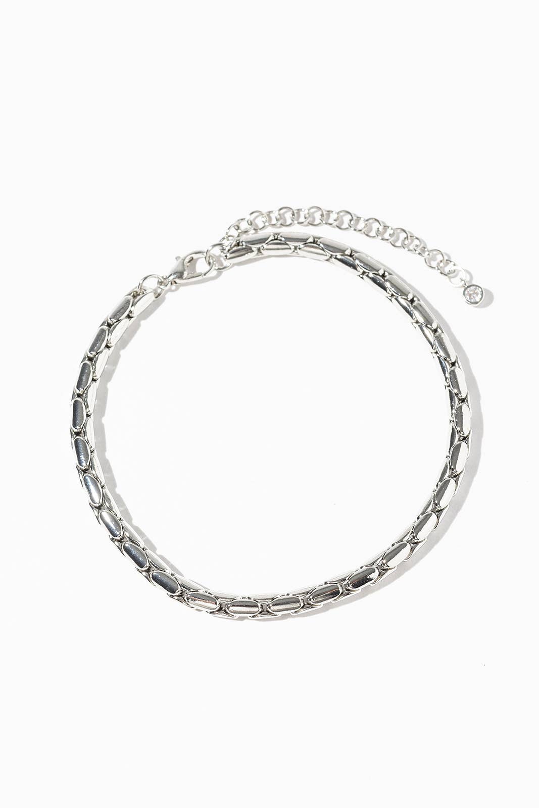 Hypoallergenic 18K Gold & Silver Dipped Dainty Bean Chain An