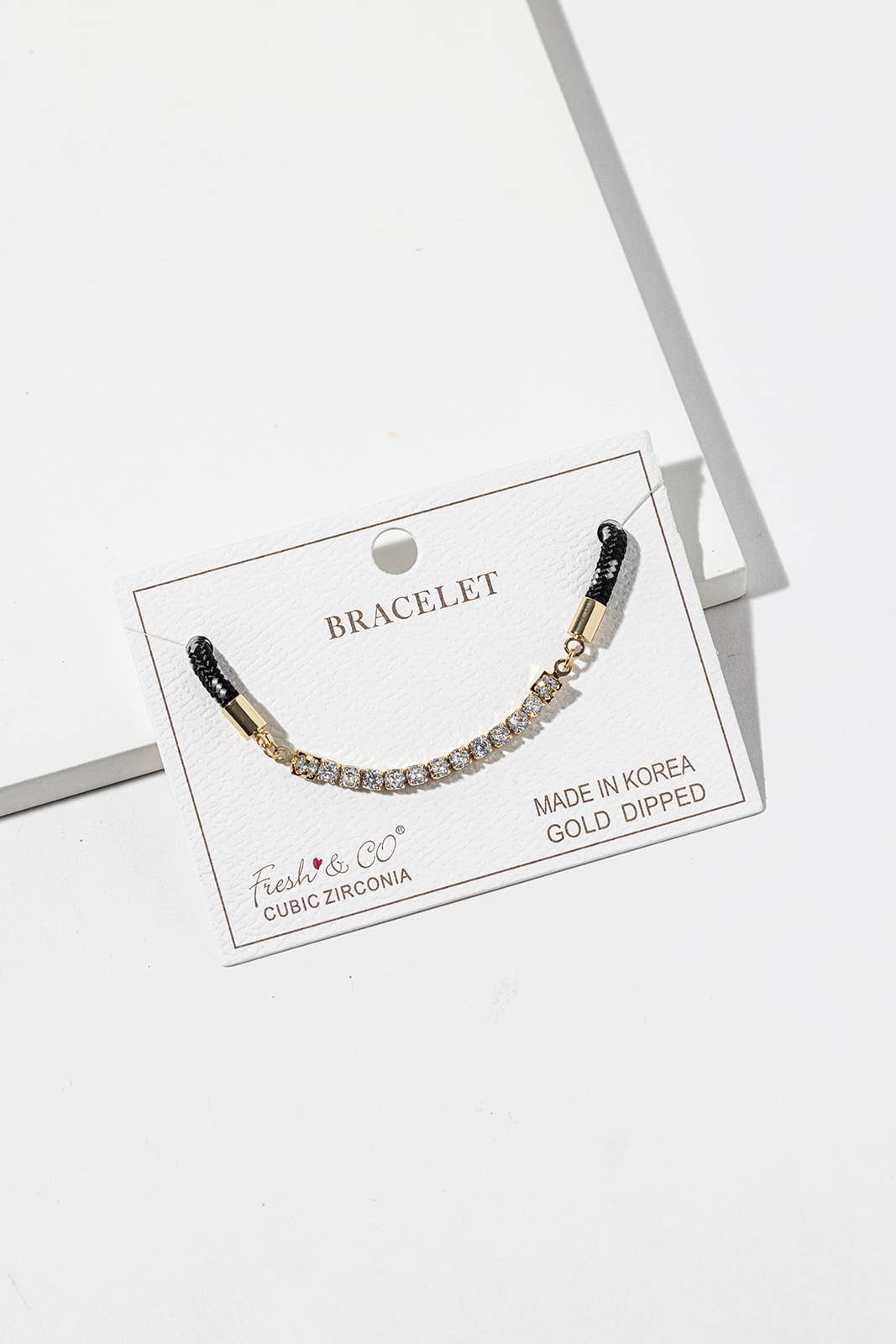Tennis & Cord Hybrid Bracelet