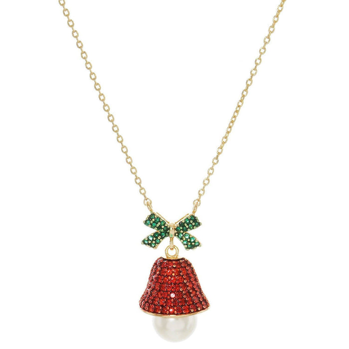 Gold Plated Jingle Bell Necklace