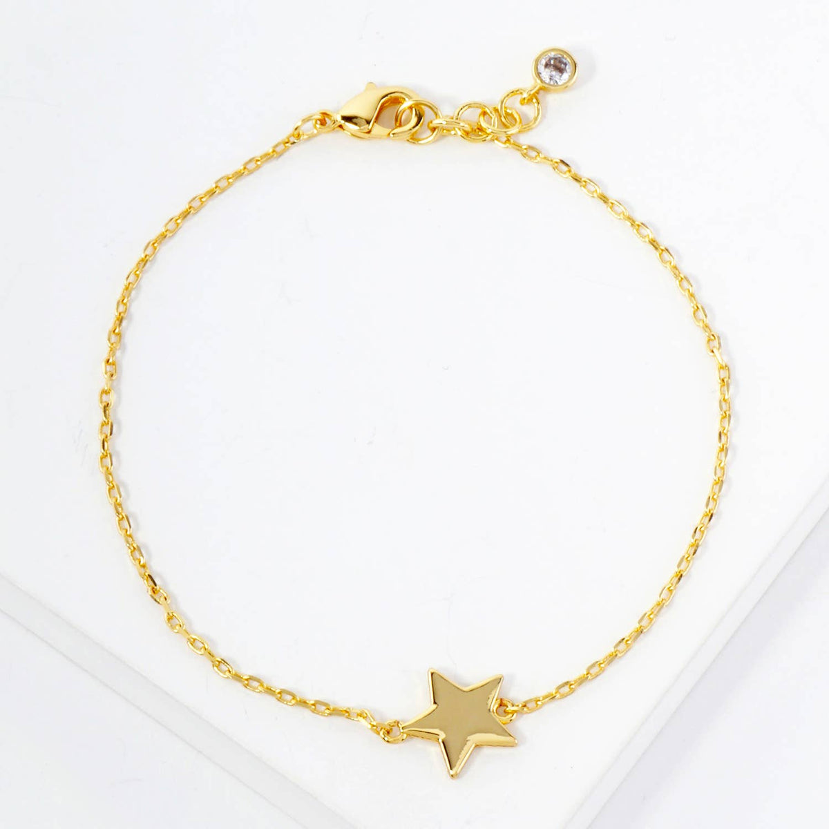 Celestial-Theme 10mm Star Chain Bracelet