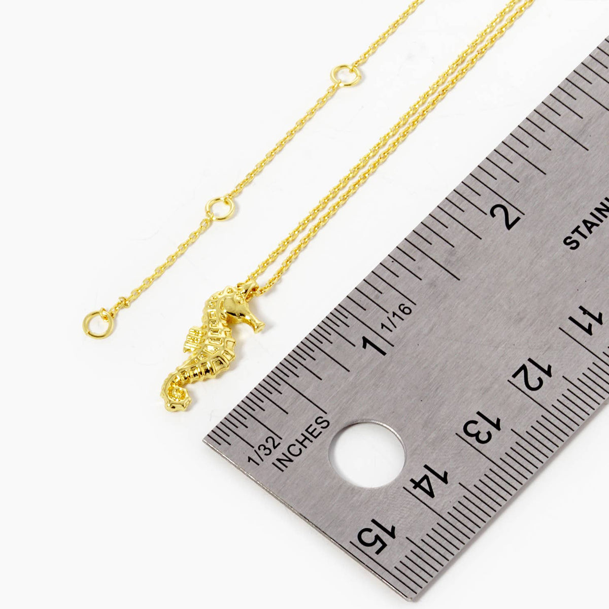 Dainty Seahorse Pendant Necklace