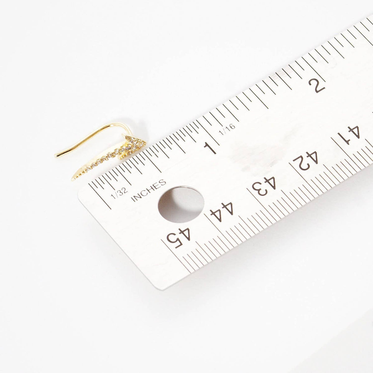 Gold Arrow Point Archer Necklace