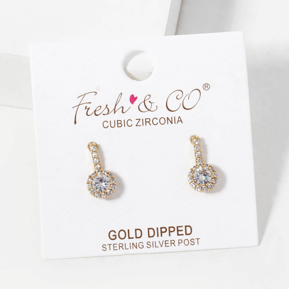 Gold Plated Midnight Sun Earrings