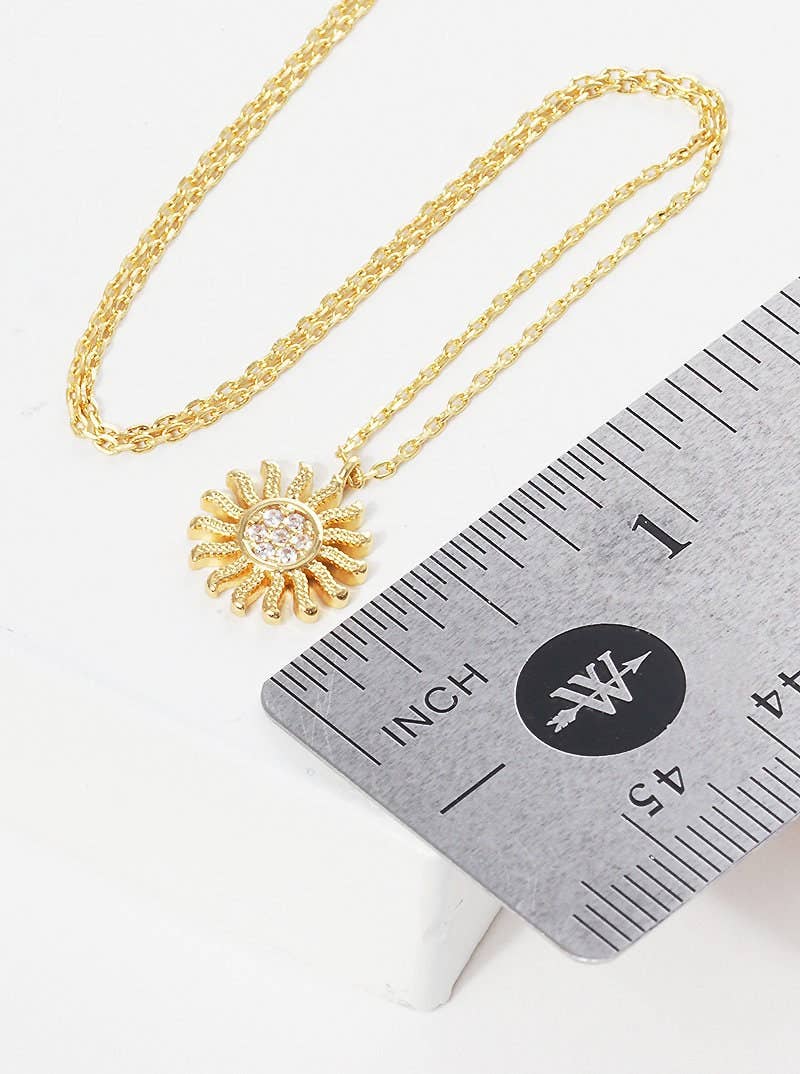 Gold Forever Radiant Sunburst Necklace